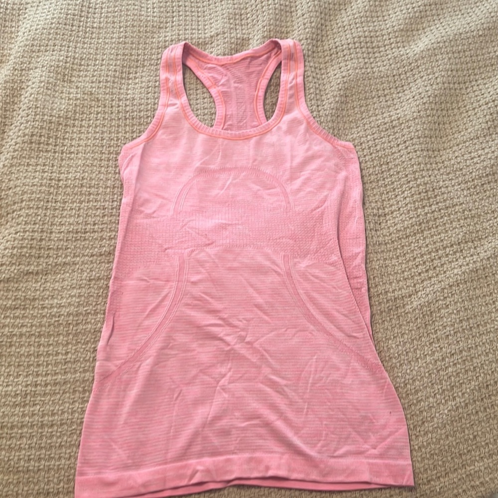 Lululemon swiftly tank hot pink xsmall